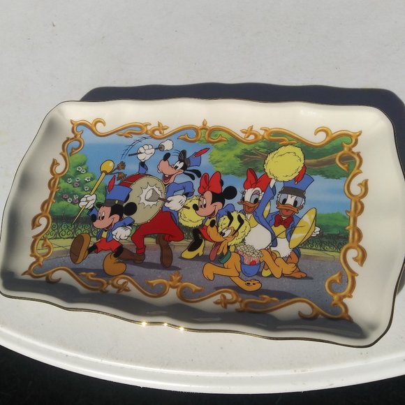 Lenox Animated Classics Candy Tray Fine Porcelain Disney 1999 *New w/ Box - Picture 1 of 7
